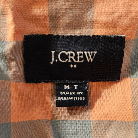 J. Crew Pink and Blue Checkered Button Down Shirt - Picture 3 of 4